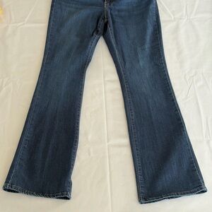 Signature Dark Blue Flare Women's Jeans